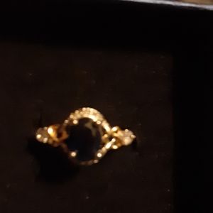 NWOT 925 STERLING SILVER blue sapphire